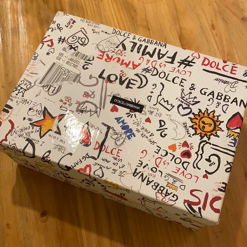 Special Edition Dolce and Gabbana Shoe Box